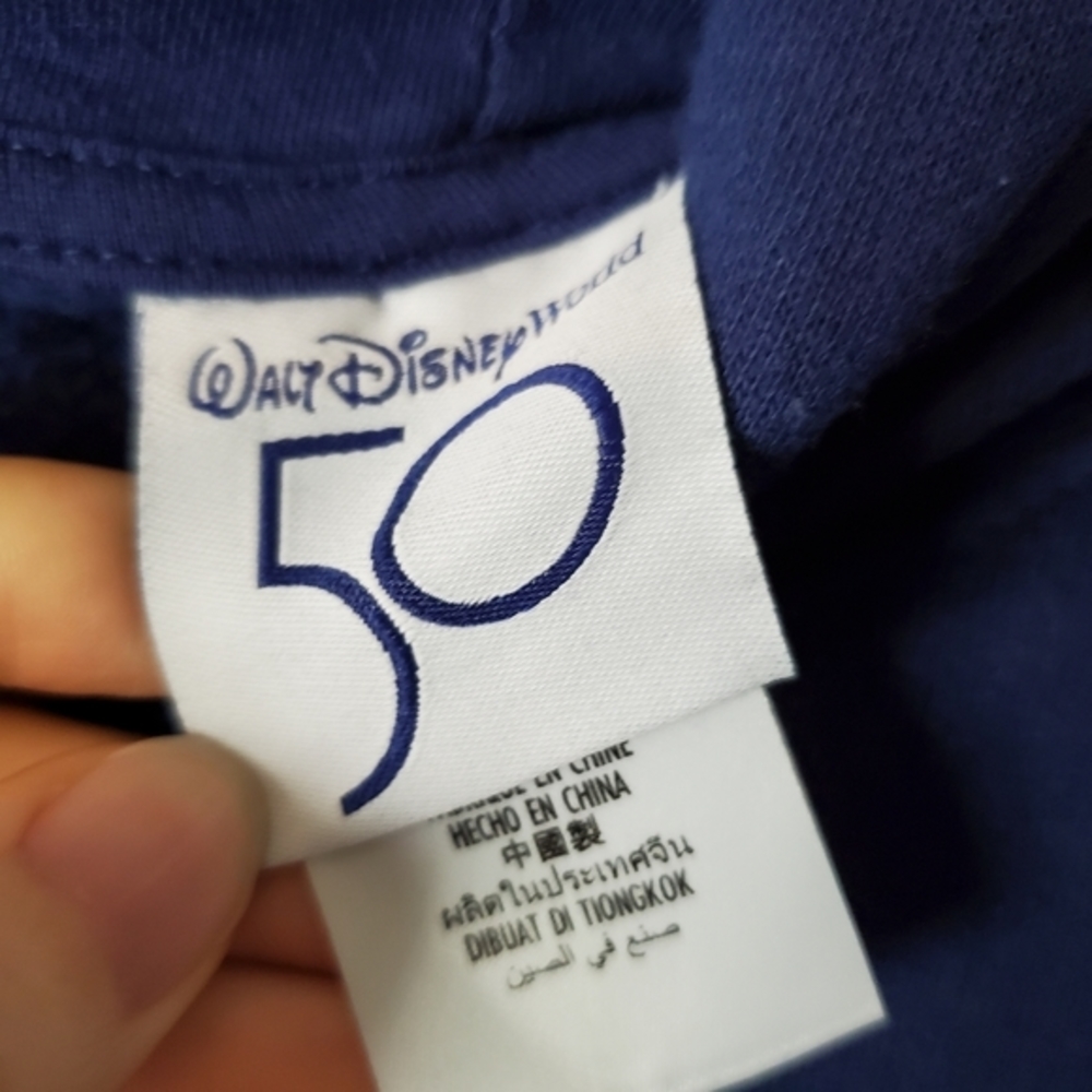 Walt Disney World 50th‎ Anniversary cropped hoodie XL - Picture 2 of 5